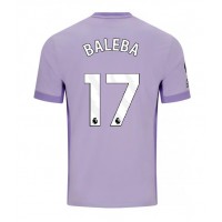 Brighton Carlos Baleba #17 Fußballbekleidung Auswärtstrikot 2025-26 Kurzarm